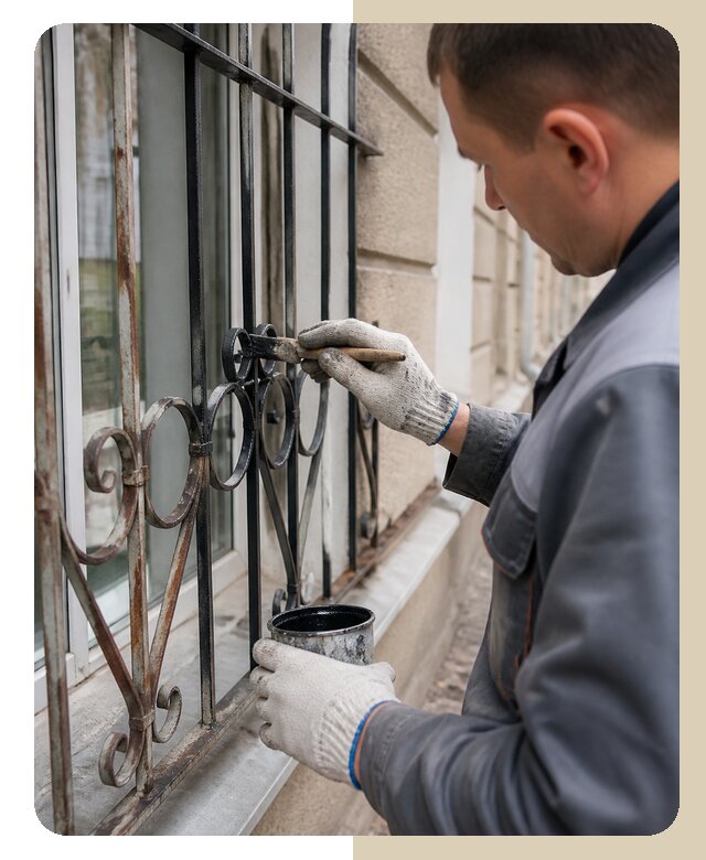 Реставрация оконных решеток в Кизляре от 5589 р. | Дверной